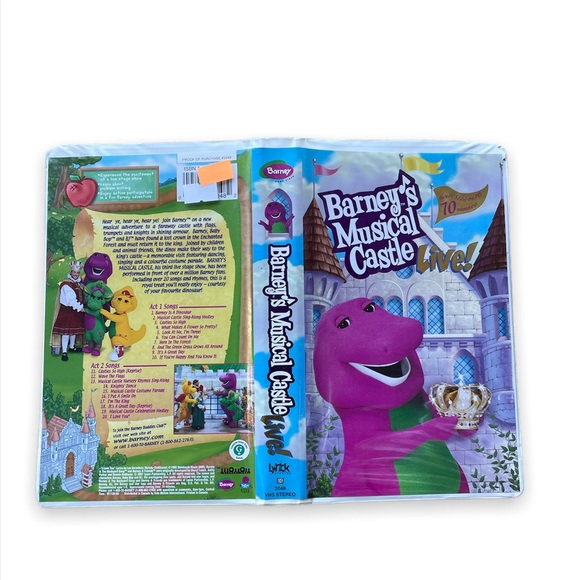 Barney’s Musical Castle VHS - Picture 4 of 4